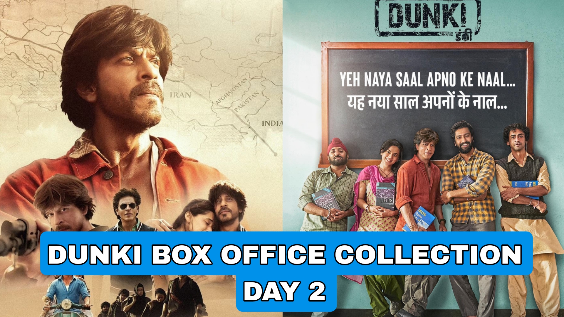 Dunki Box Office Collection Day 2