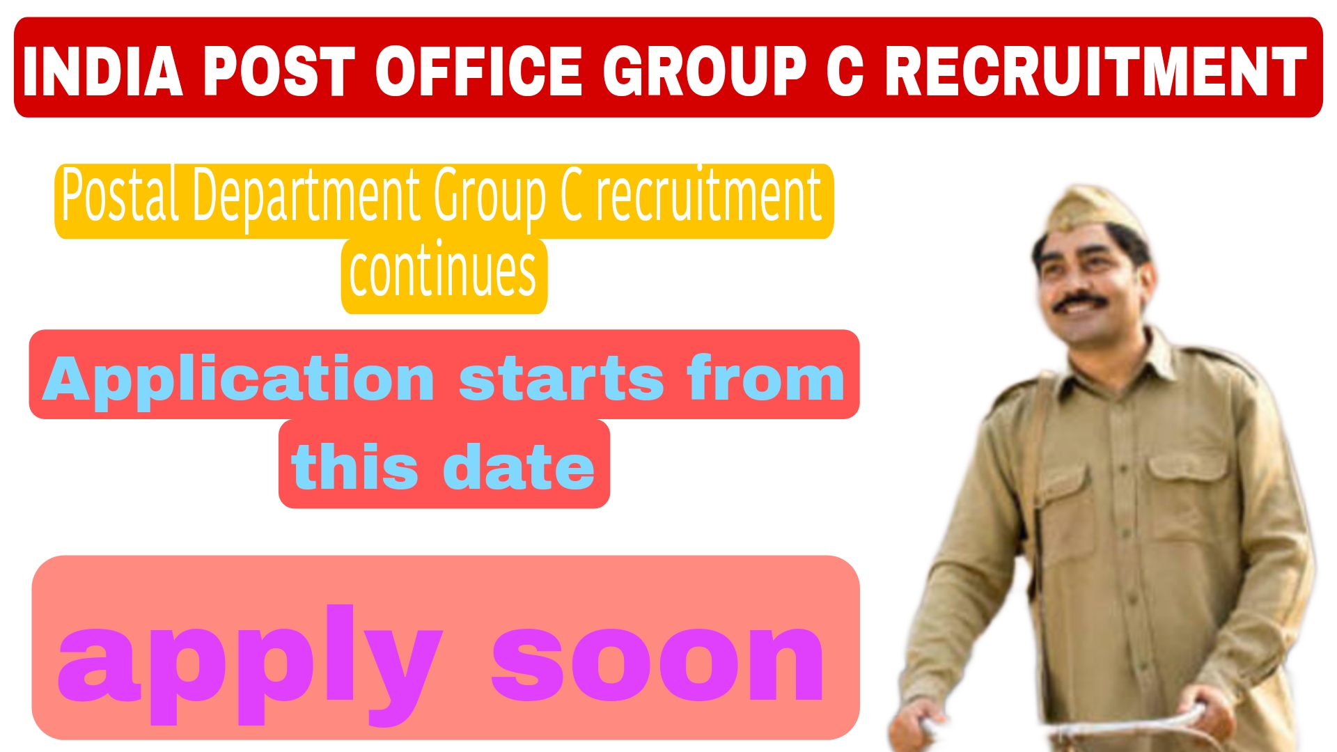 indian post office recruitment